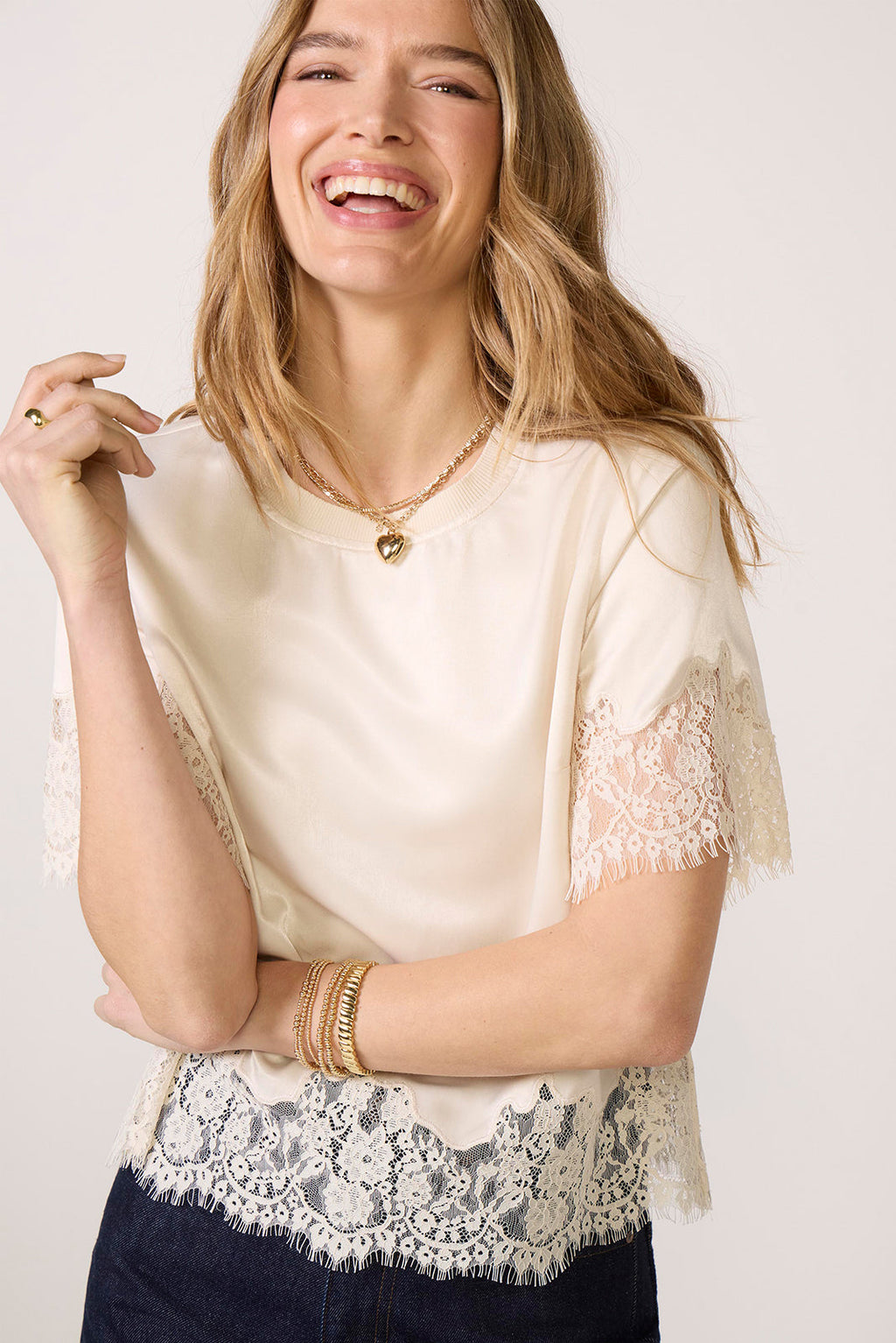 One of a Kind Lace Top