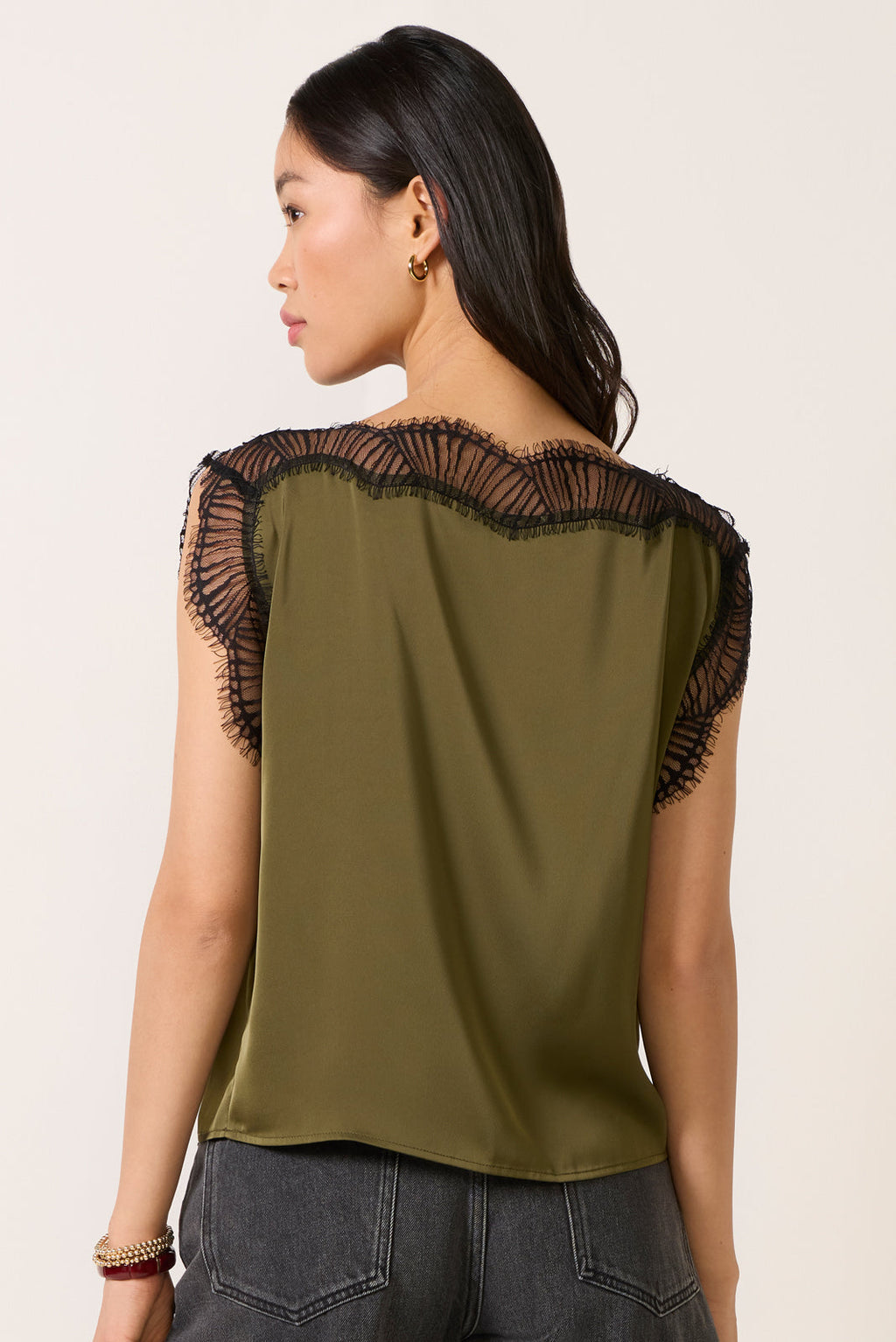 Nicola Lace Trim Blouse