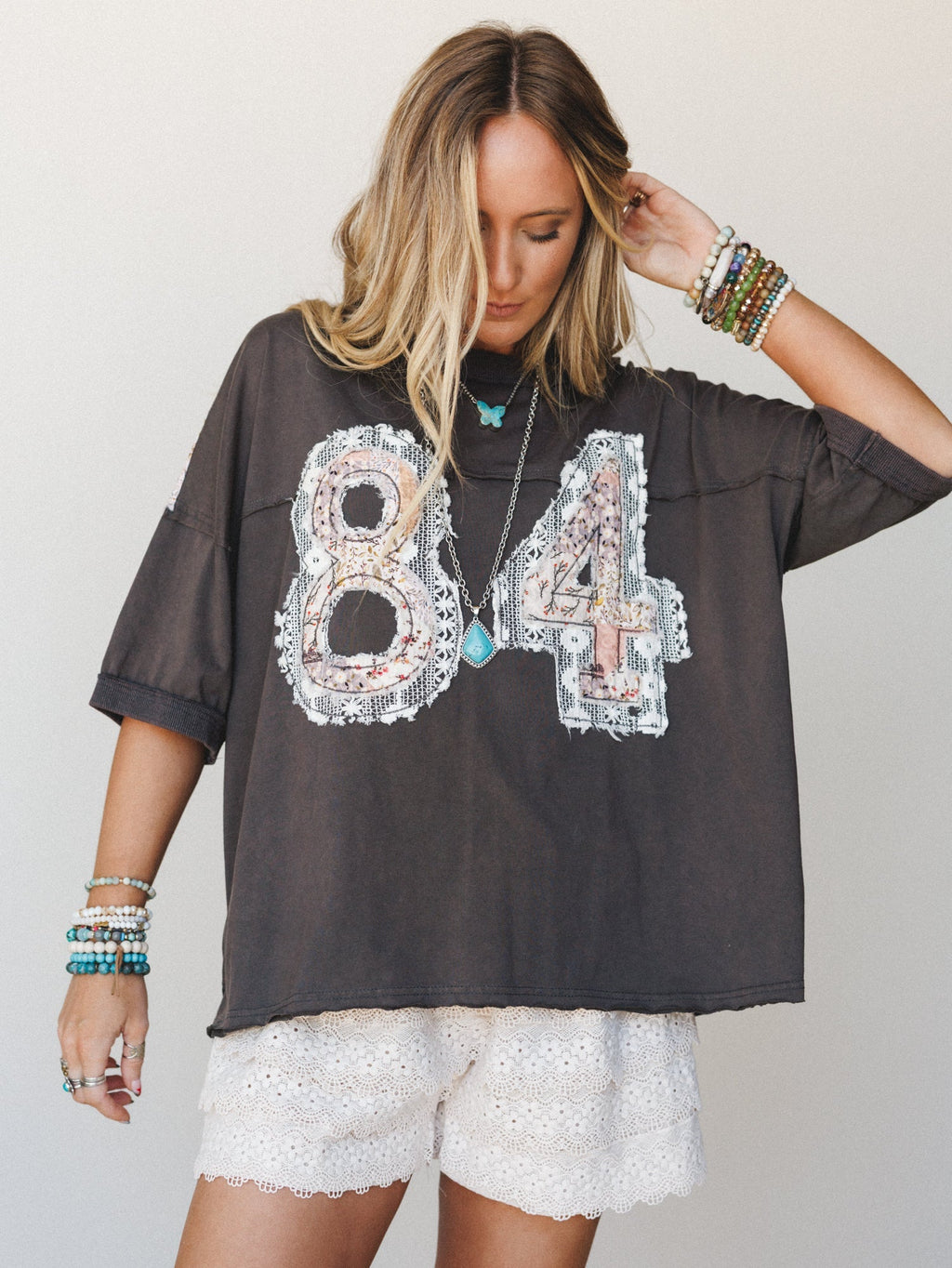 Spring Team Tee - Washed Black