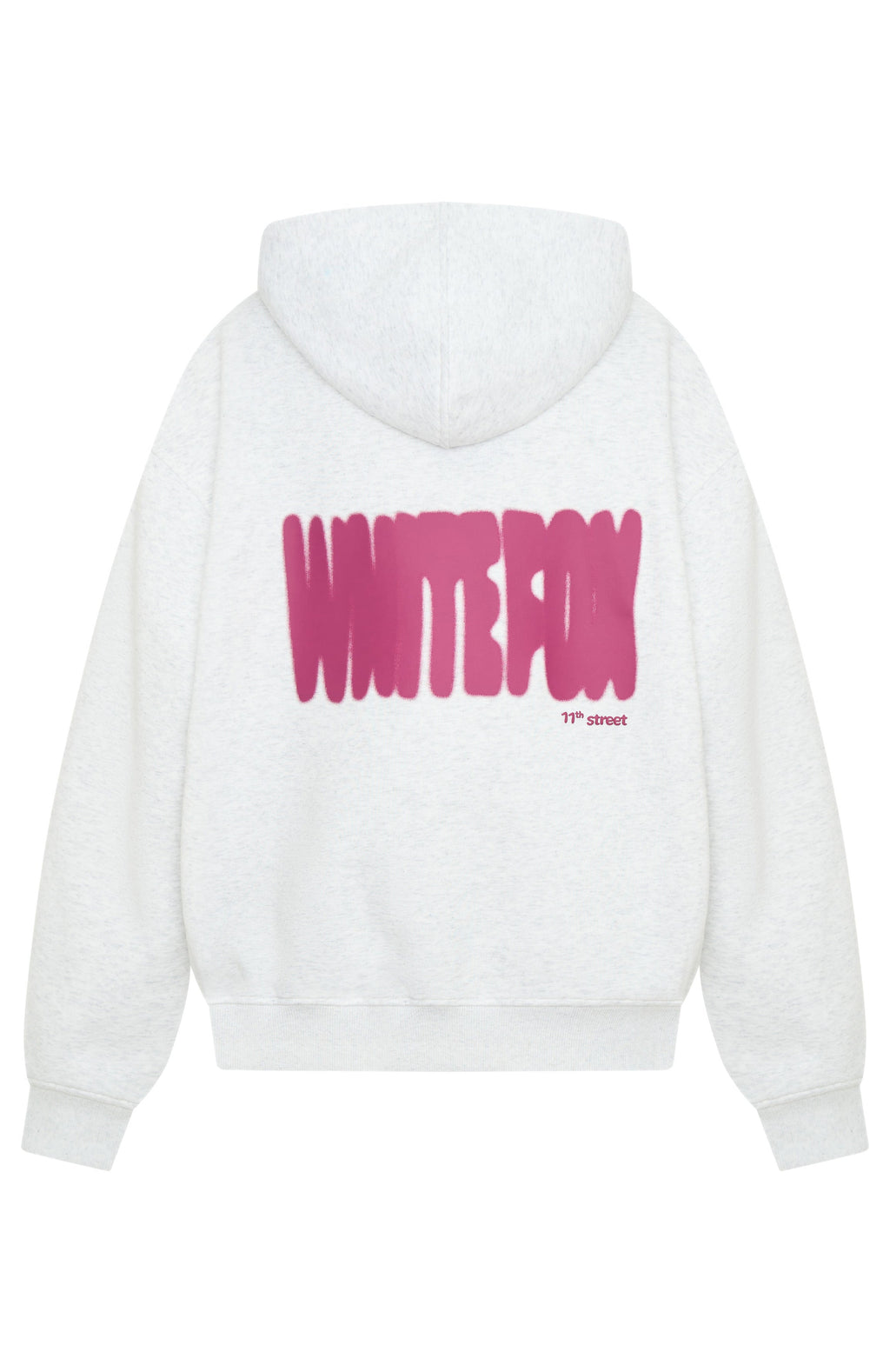 11th Street New York Or Nowhere Oversized Hoodie Berry Blast