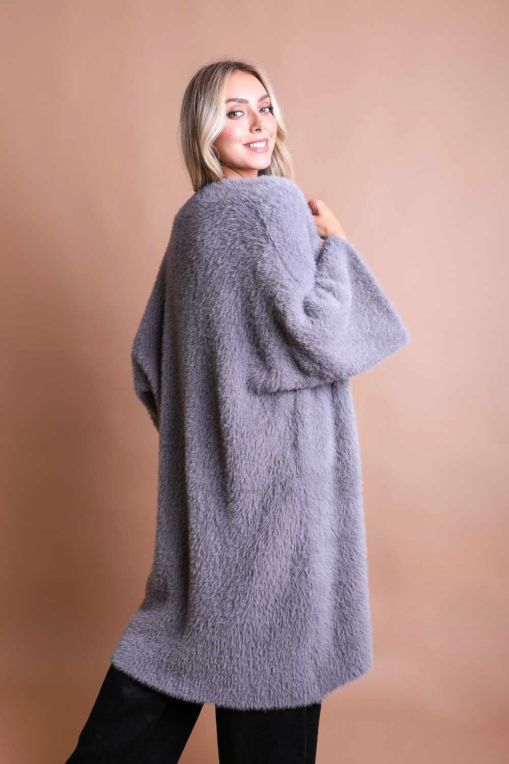Winter Bliss Cardigan - Gray