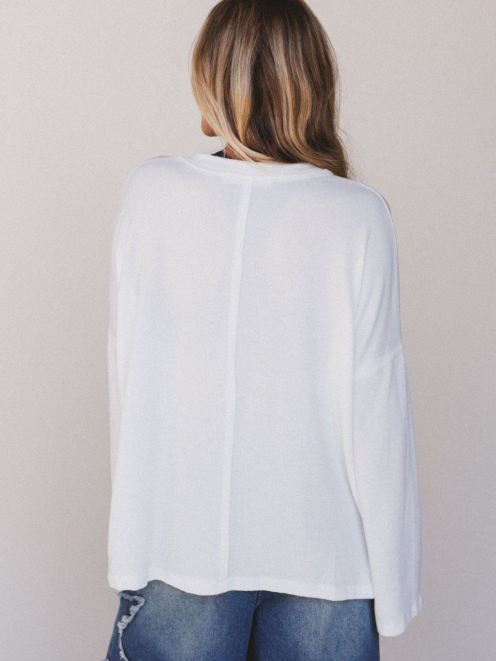 The Nest On The Go Long Sleeve Tee - Off White