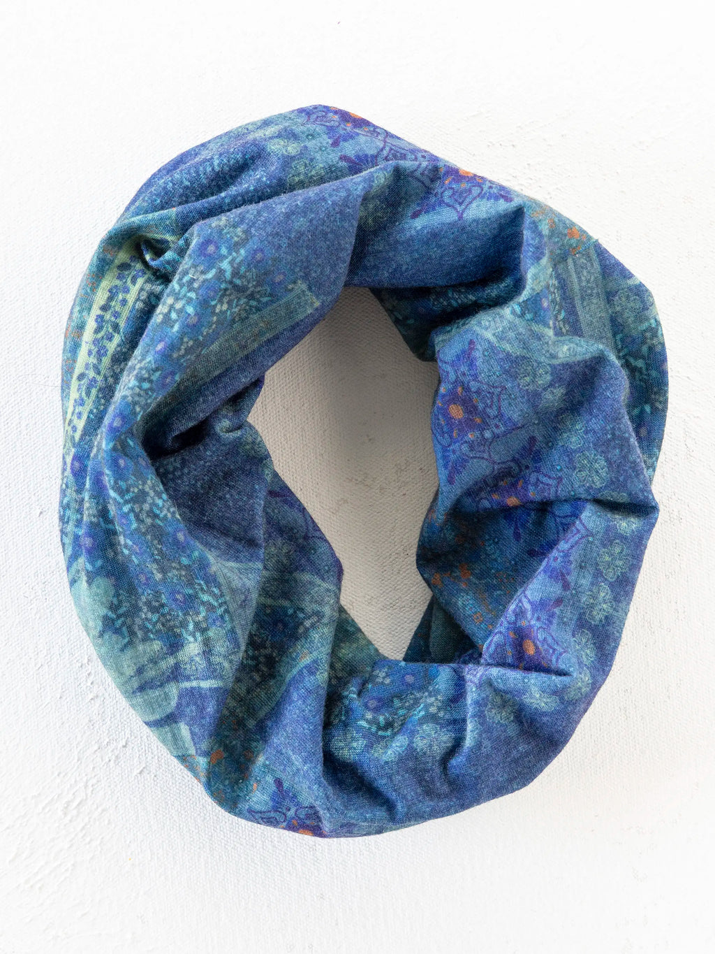 Full Boho Bandeau? Headband - Navy Patchwork