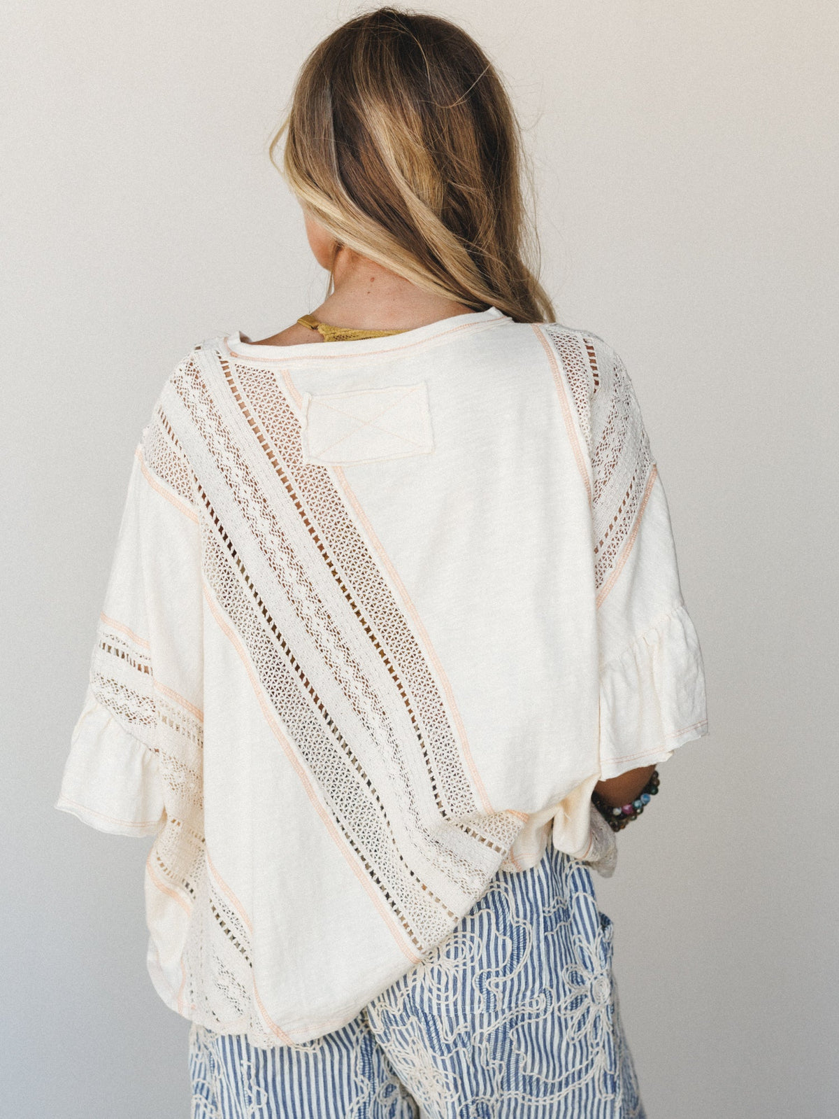 Lost Petals Top - Natural