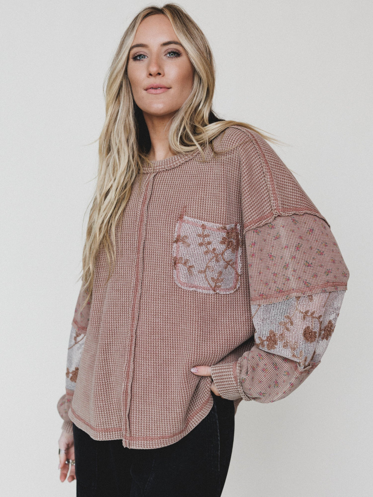 Daytime Cozy Top - Mocha