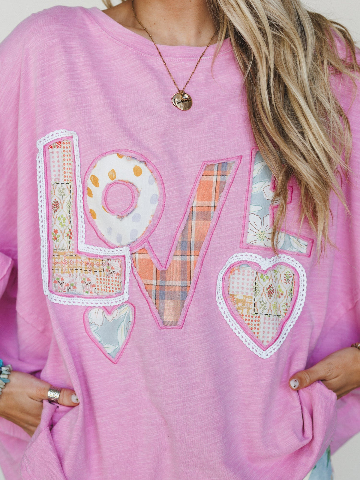 All In Love Tee - Candy Pink