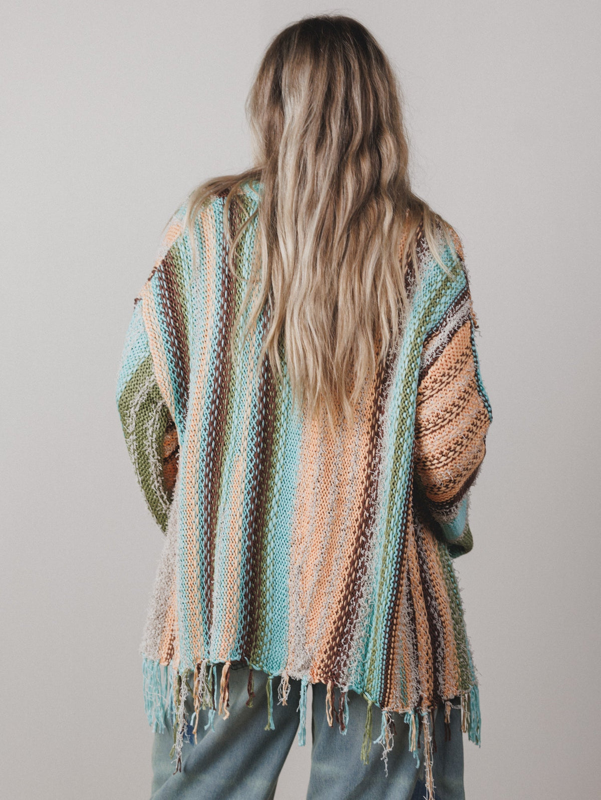 Baja Breeze Sweater - Peach