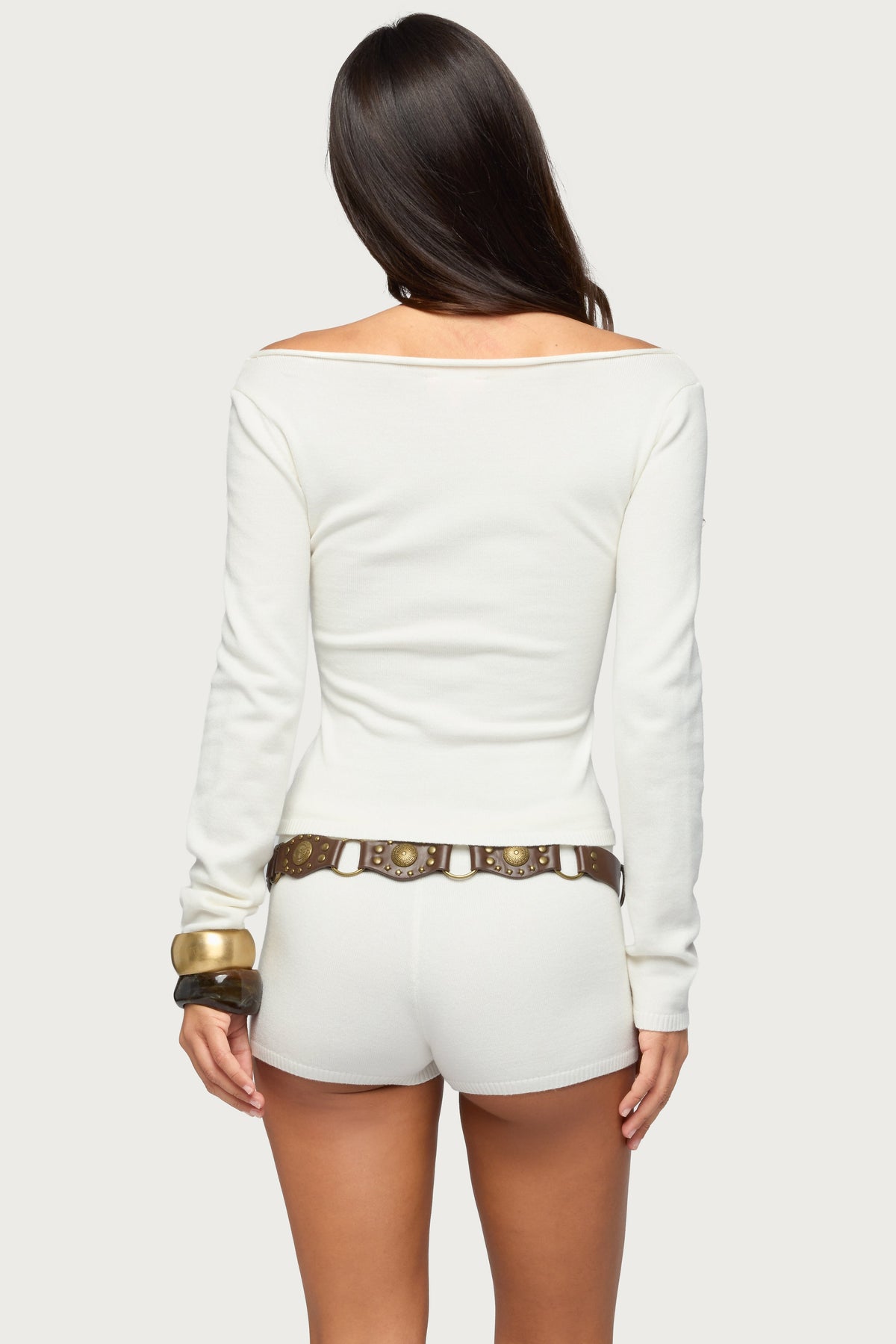 Arianna Off Shoulder Sweater