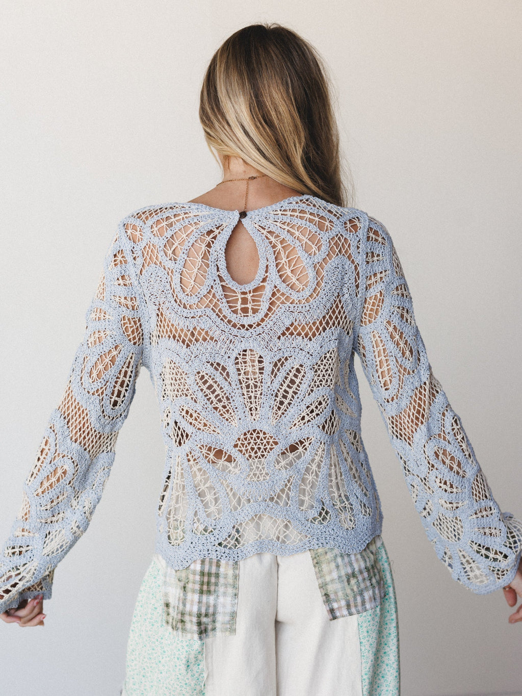 Thing of Dreams Top - Powder Blue