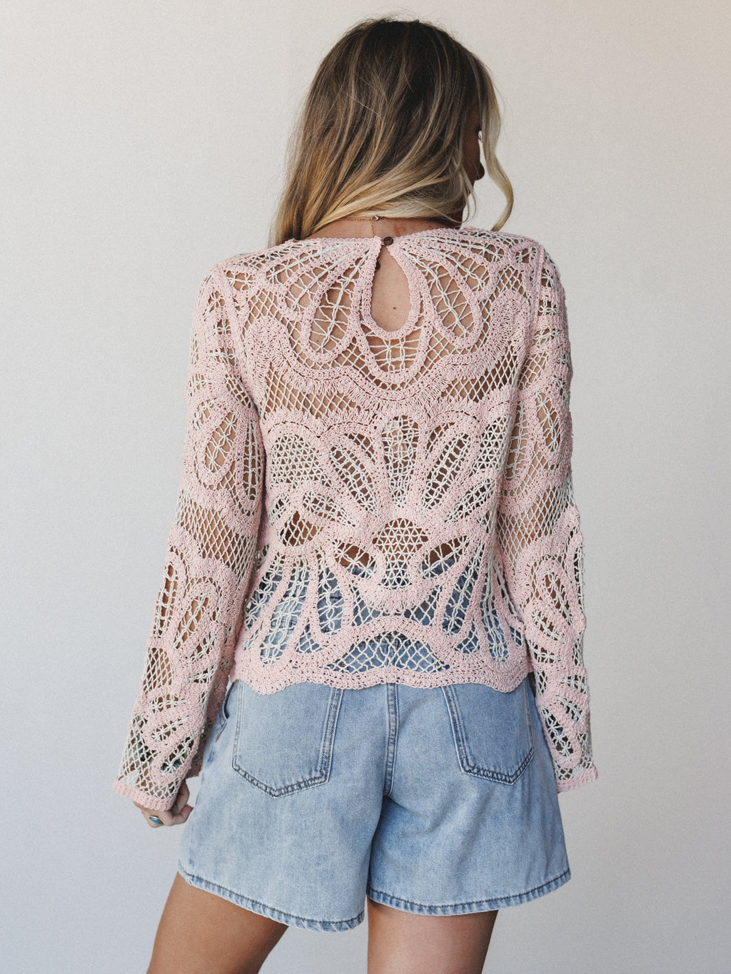 Thing of Dreams Top - Blush