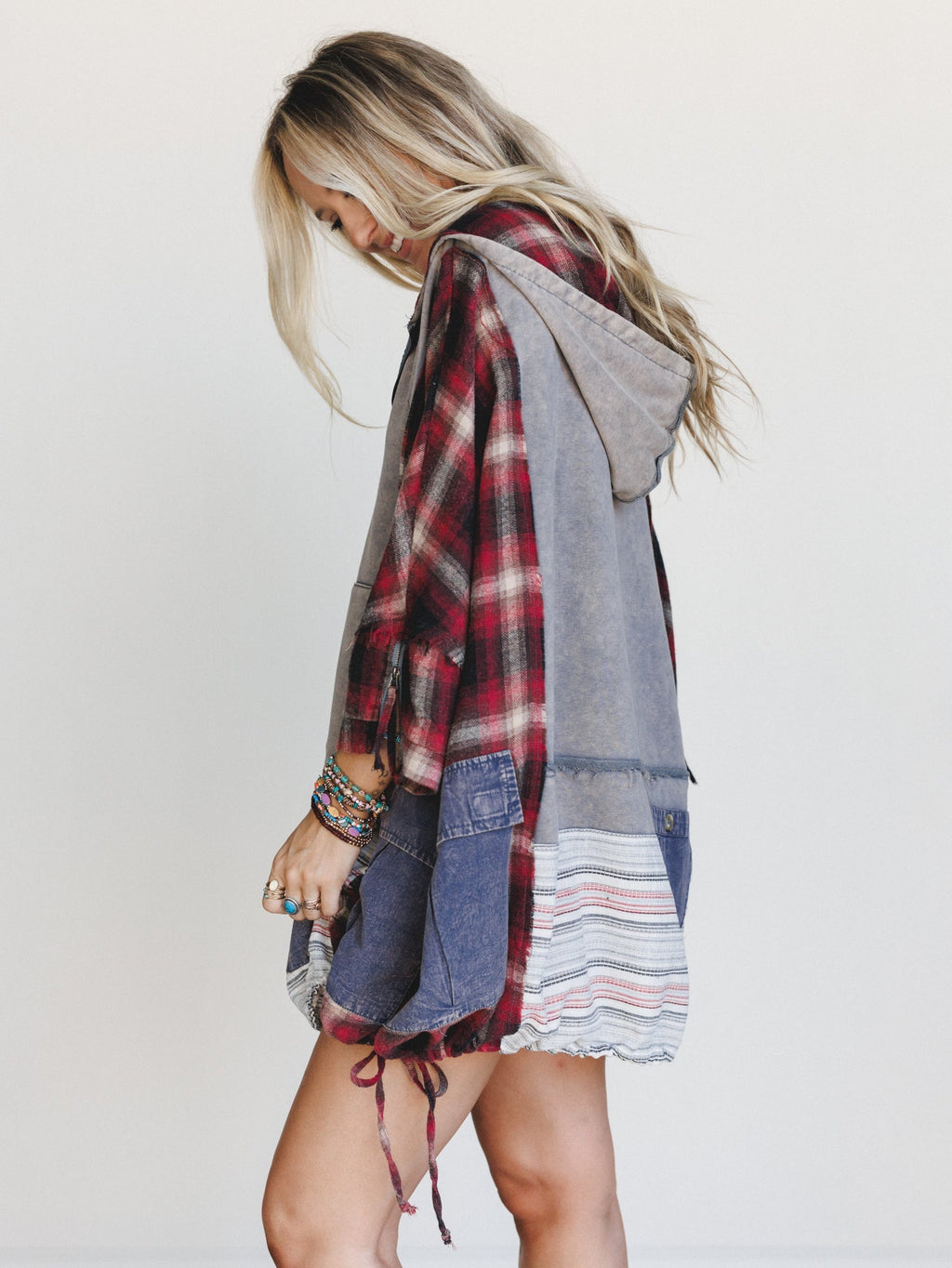 Spice Trail Top - Gray