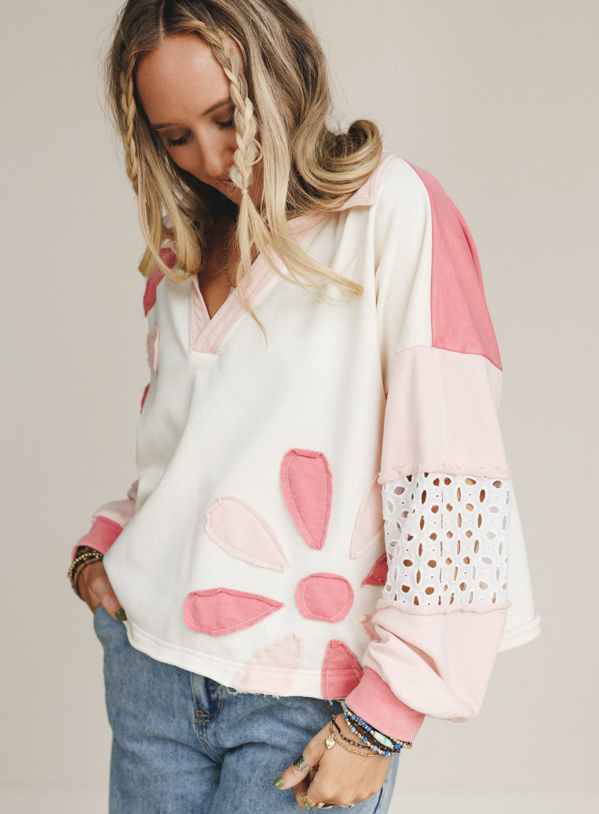 Petal Wish Top - Pink