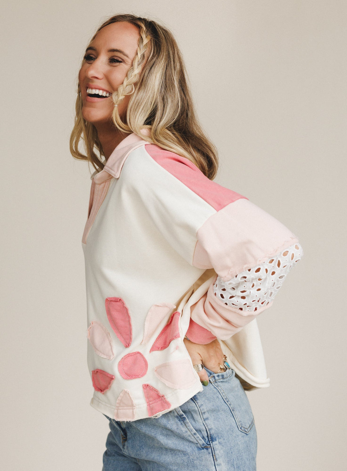 Petal Wish Top - Pink