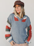 Groovy Somewhere Sweater - Navy