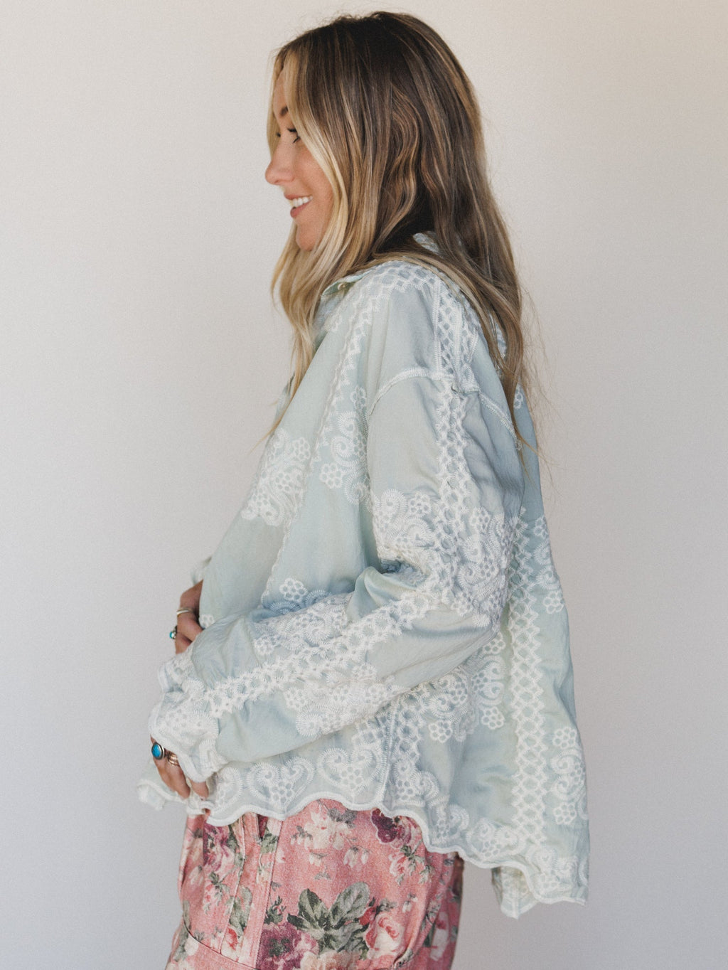 Spring Tune Blouse  - Mint