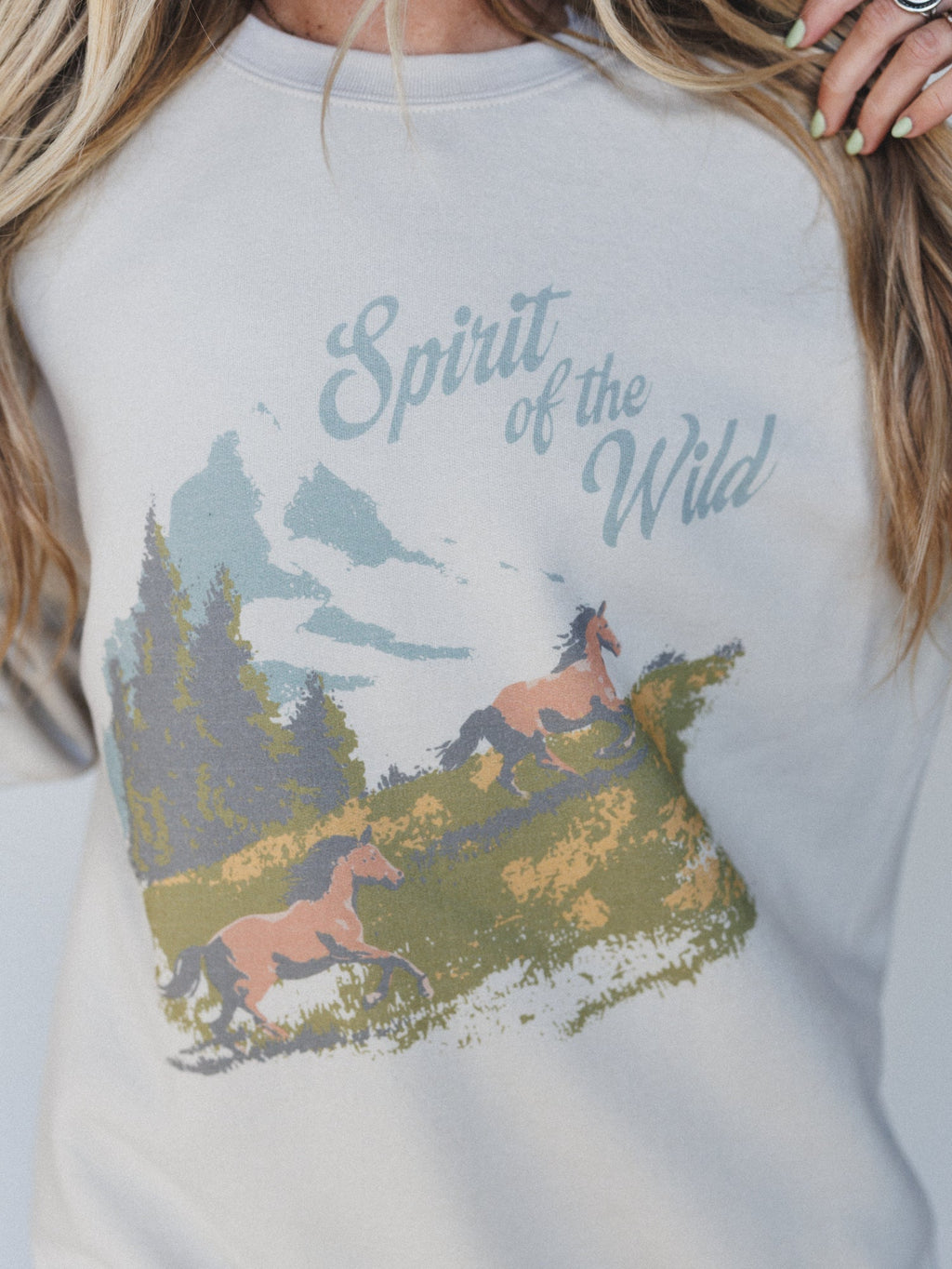 The Nest Spirit Of The Wild Sweatshirt - Sand