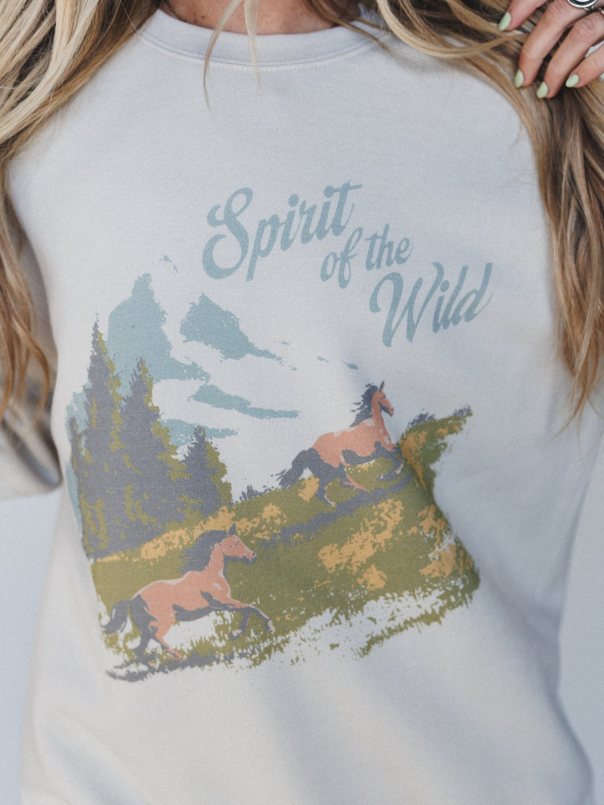 The Nest Spirit Of The Wild Sweatshirt - Sand
