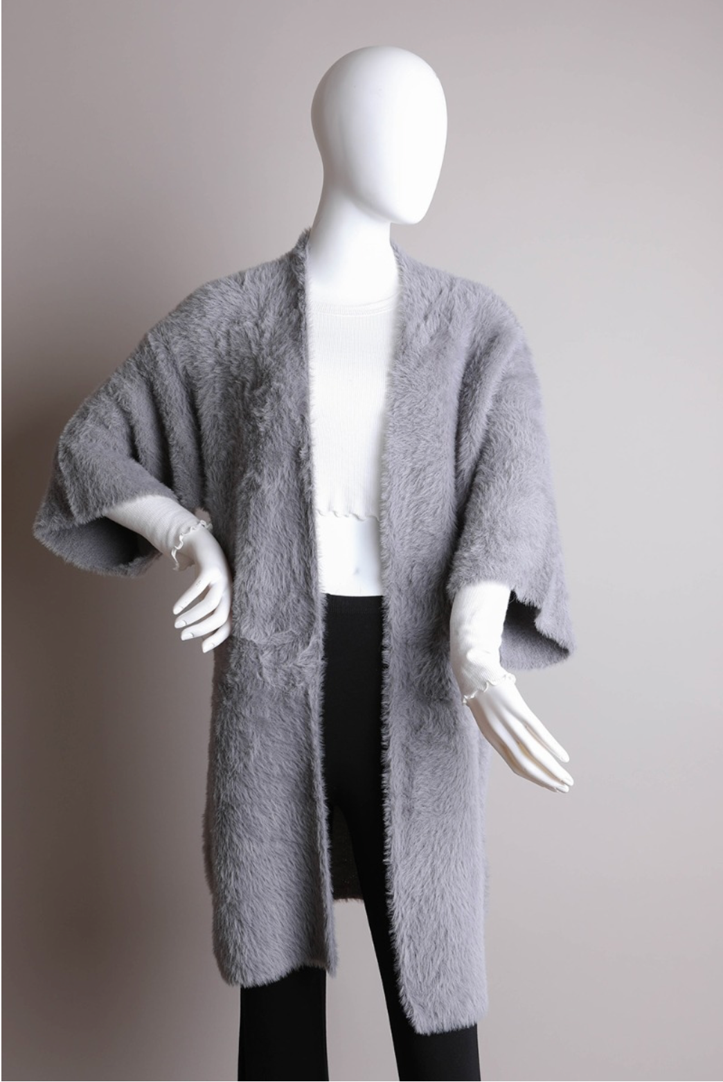 Winter Bliss Cardigan - Gray