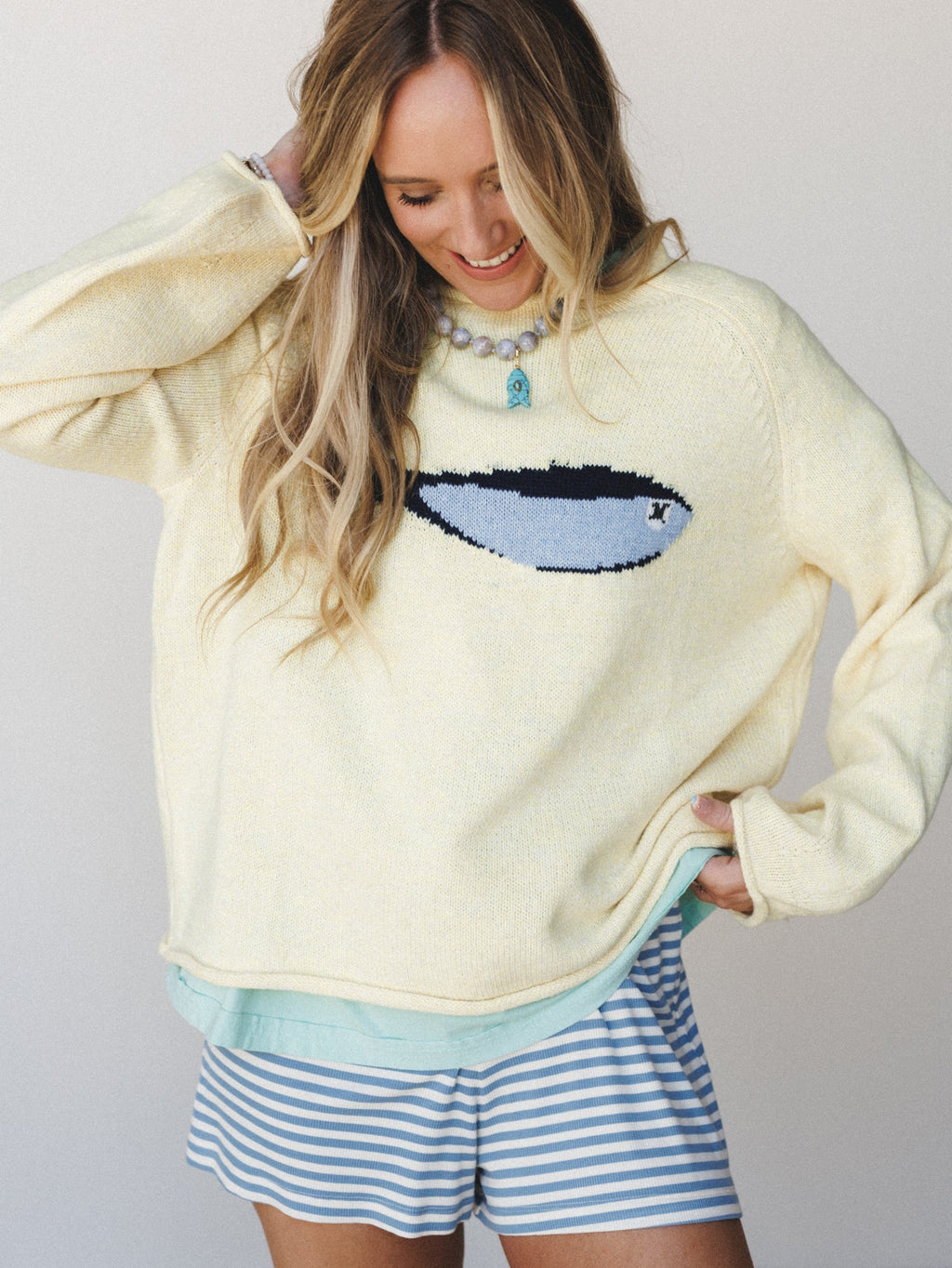 Marine Layers Sweater Top  - Butter