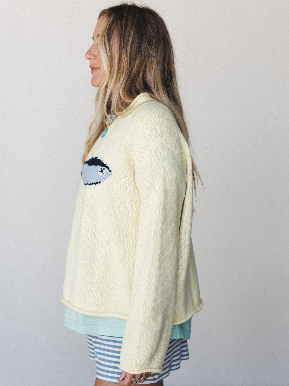 Marine Layers Sweater Top  - Butter