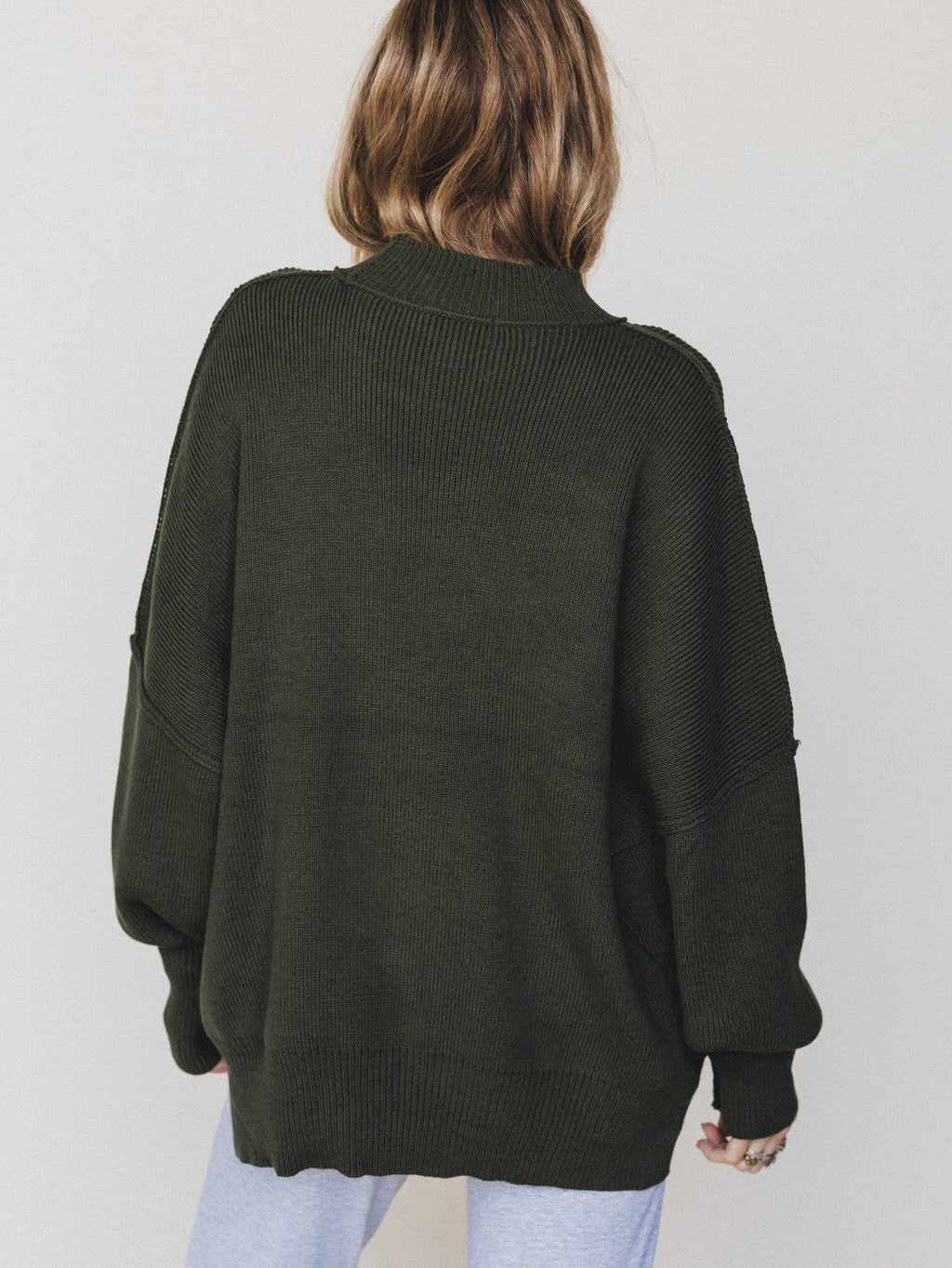 The Perfect Sweater  - Dark Olive