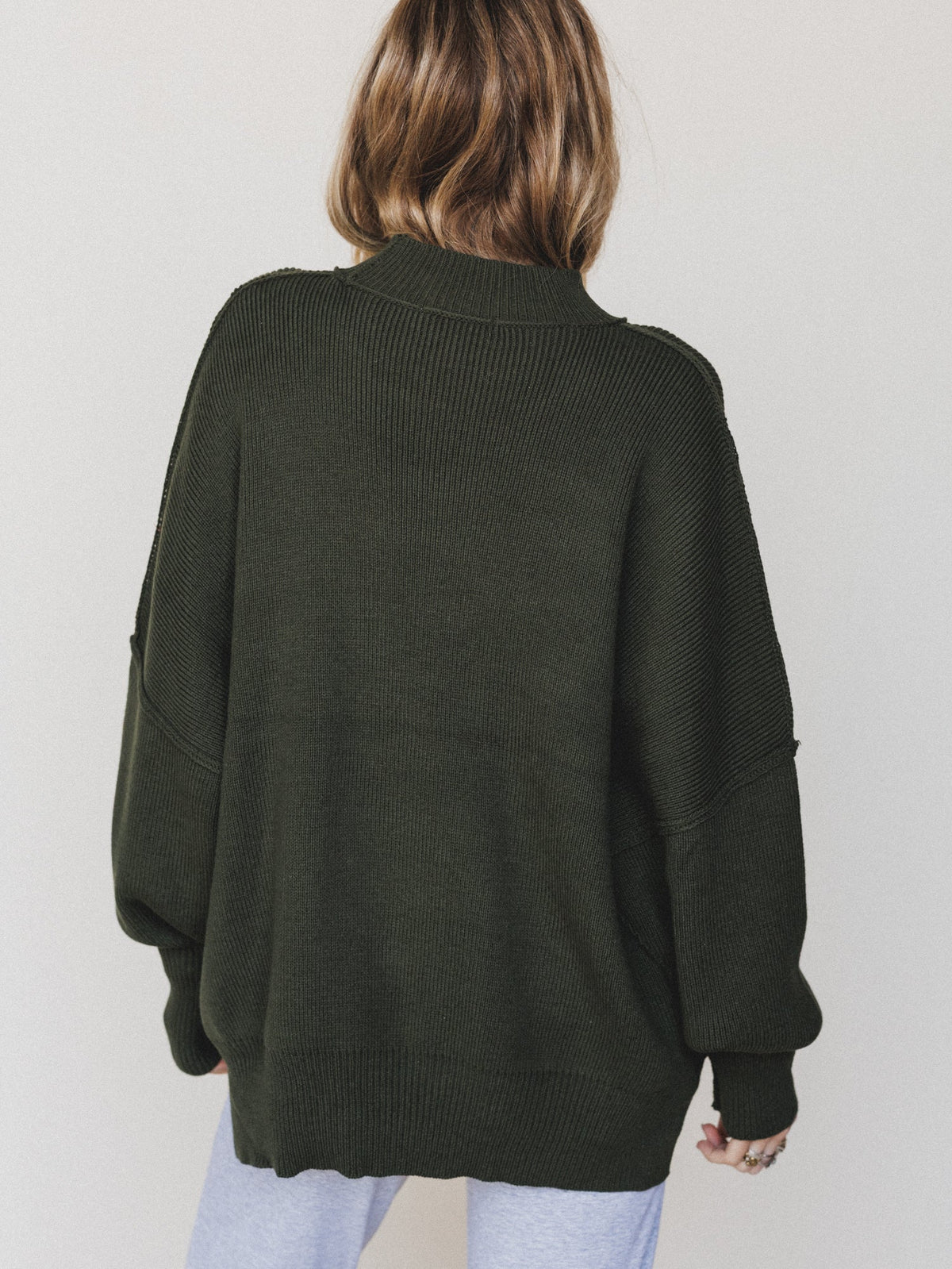 The Perfect Sweater  - Dark Olive