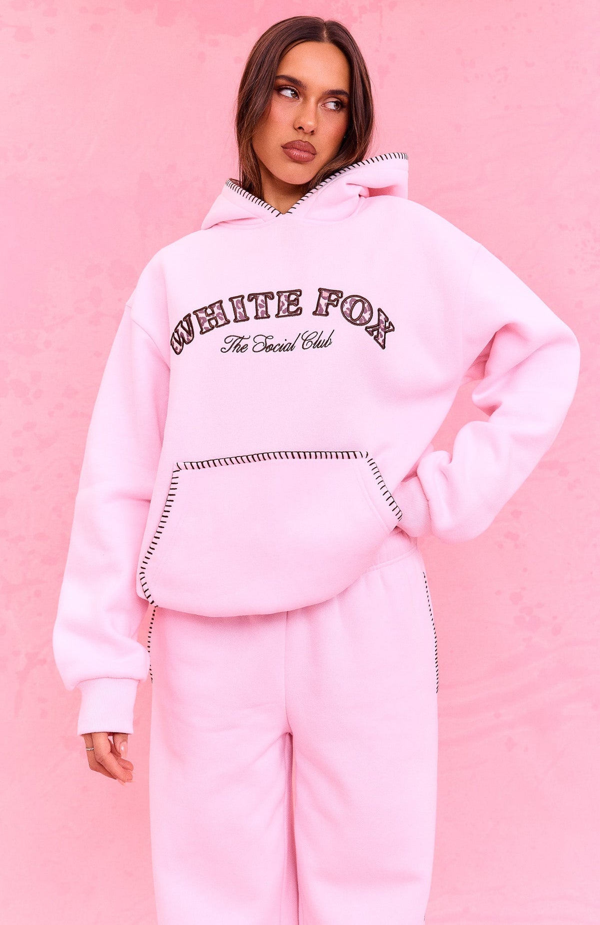 The Social Club Tanya Oversized Hoodie Posy