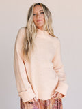 Soft Story Sweater - Peach