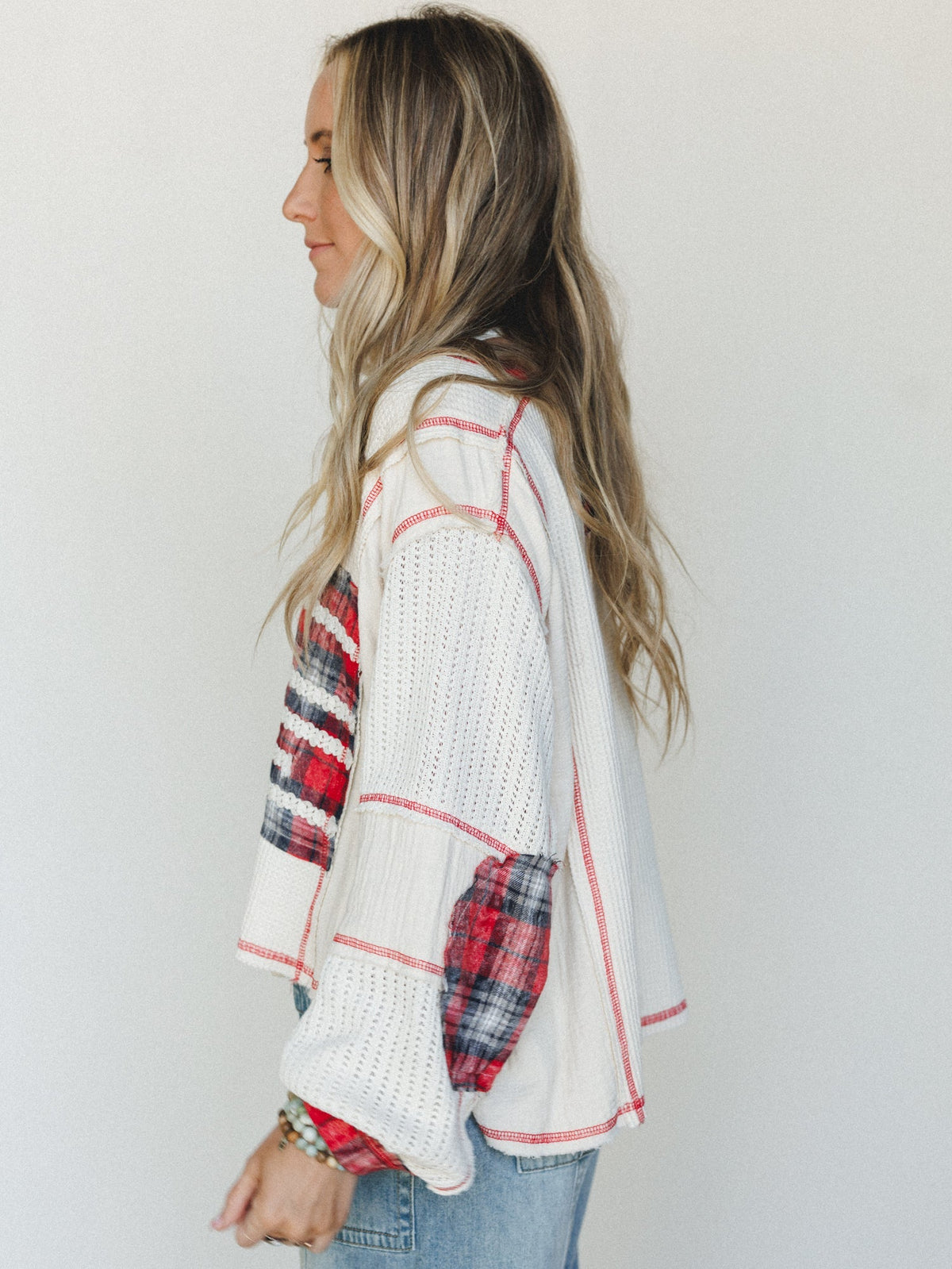 Bohemian Sweetheart Top - Cream