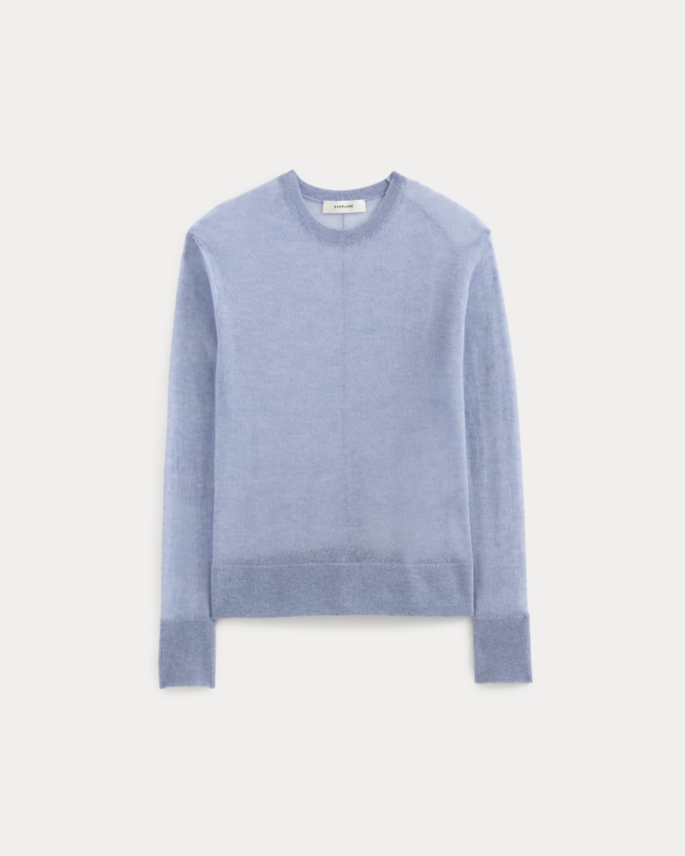 The Air Alpaca? Relaxed Crew Top | Soft Blue
