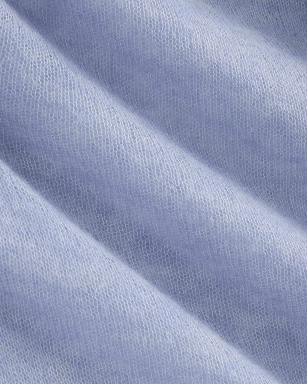 The Air Alpaca? Relaxed Crew Top | Soft Blue
